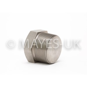 1/8" BSPT Hex Head Plug in Alloy 625