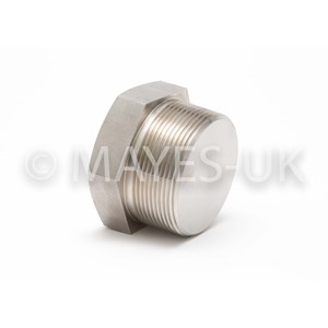 1/4" NPT Hex Head Plug in Alloy 625