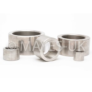 3000 (3M) NPT Half Coupling 316/316L